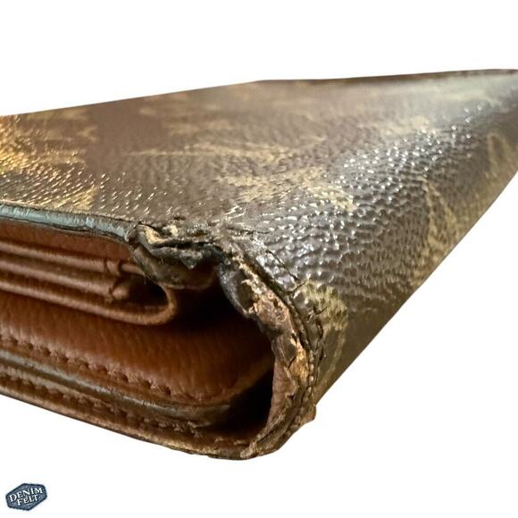 Louis Vuitton Monogram Canvas Sarah Snap Classic Elegance LV Compact Wallet🤎 - Picture 7 of 15